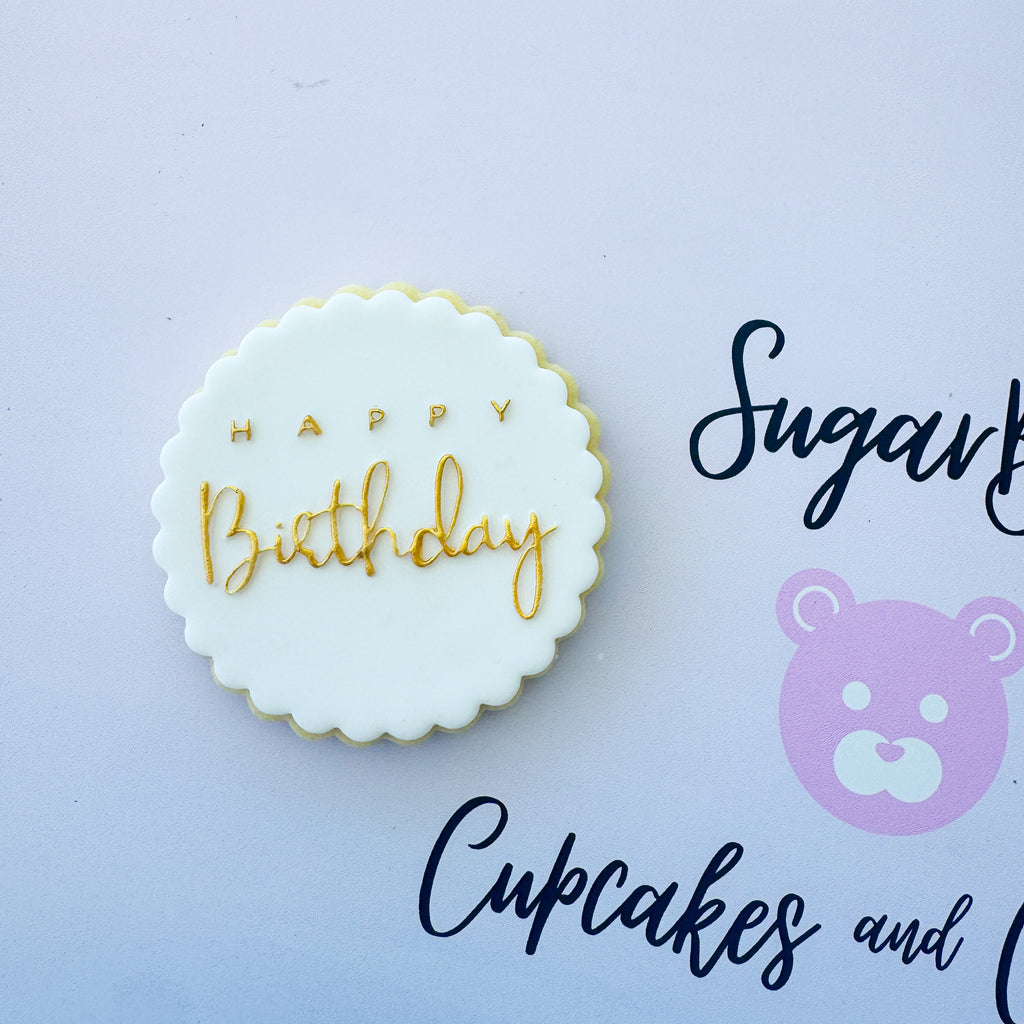 birthday sugar cookies sunshine coast